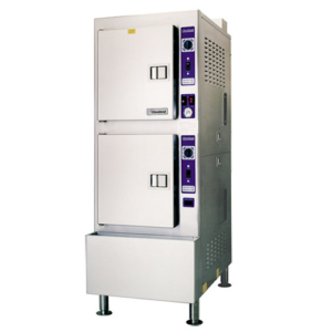 Welbilt Cleveland SteamCraft Ultra 10 D High Speed Direct Steam 10 Pan Convection Floor Steamer | 24-CDP-10