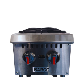 Barco Countertop 2 Burner Hotplate (Economy Line) | 3004-BA-GS-2B-1-1