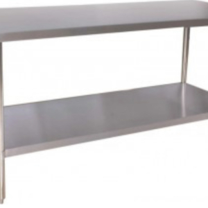 Klinger's Trading Stainless Steel 30'' x 48 '' Work Table w/ Undershelf | 3012-AST3048
