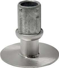 Flanged Foot with holes ,3012-BK-SSRFAF-WH